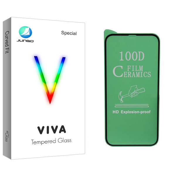 محافظ صفحه نمایش سرامیکی جانبو مدل Viva Glass مناسب برای گوشی موبایل اپل iPhone 12 Pro Max