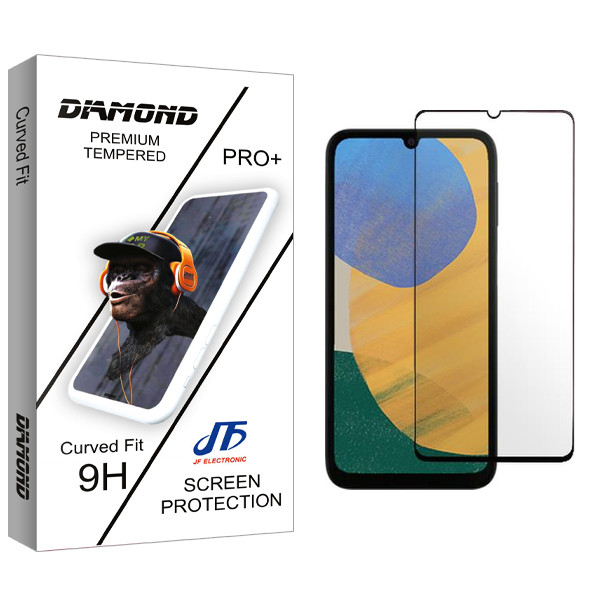 محافظ صفحه نمایش شیشه ای جی اف مدل Diamond مناسب برای گوشی موبایل سامسونگ Galaxy F34 5G