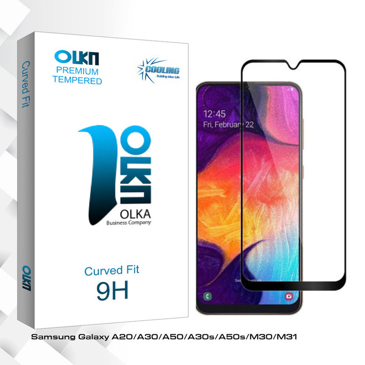 محافظ صفحه نمایش مات کولینگ مدل Olka glass مناسب برای گوشی موبایل سامسونگ Galaxy A20/A30/A50/A30s/A50s/M30/M31