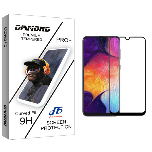 محافظ صفحه نمایش جی اف مدل Diamond glass مناسب برای گوشی موبایل سامسونگ Galaxy A30