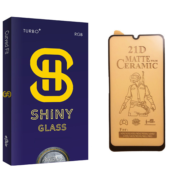 محافظ صفحه نمایش سرامیکی آتوچبو مدل Shiny Glass مناسب برای گوشی موبایل سامسونگ Galaxy M31