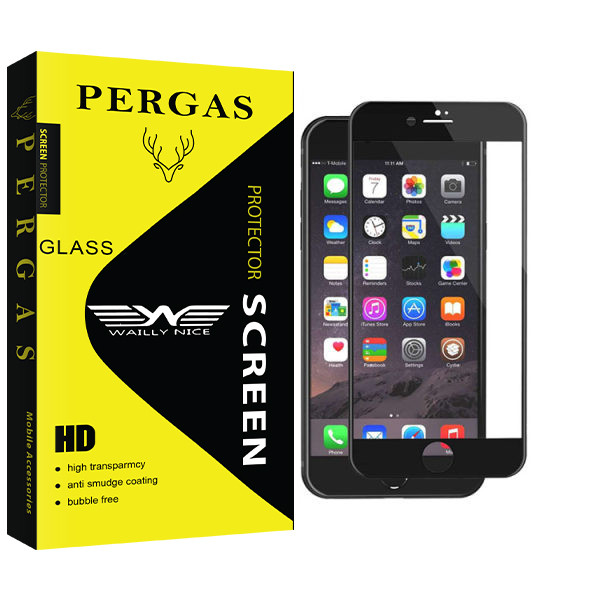 محافظ صفحه نمایش مات وایلی نایس مدل Pergas Glass مناسب برای گوشی موبایل اپل Iphone 7/ 8