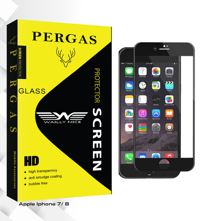 محافظ صفحه نمایش مات وایلی نایس مدل Pergas Glass مناسب برای گوشی موبایل اپل Iphone 7/ 8