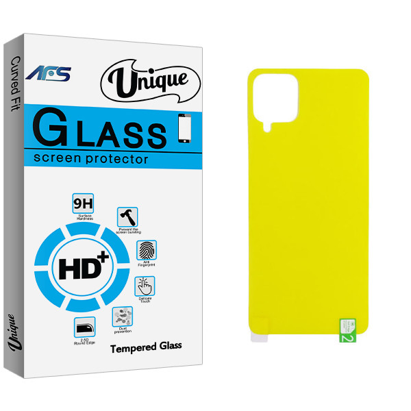 محافظ پشت گوشی ای اف اس مدل Unique Glass مناسب برای گوشی موبایل سامسونگ Galaxy A12
