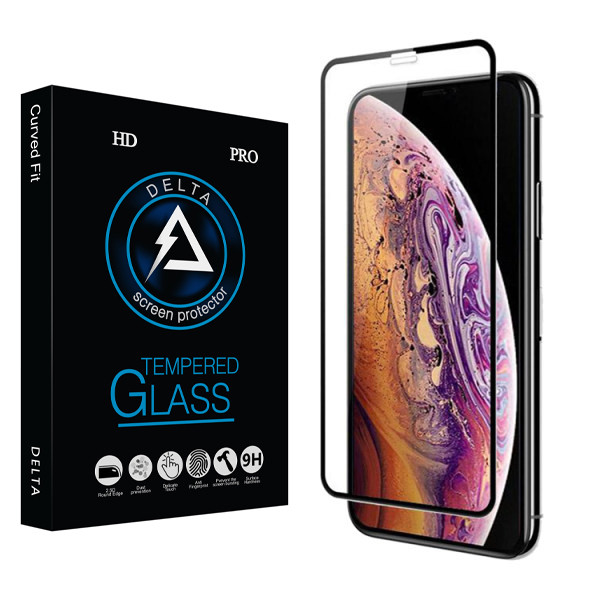 محافظ صفحه نمایش مات دلتا مدل Fit مناسب برای گوشی موبایل اپل Iphone 11pro