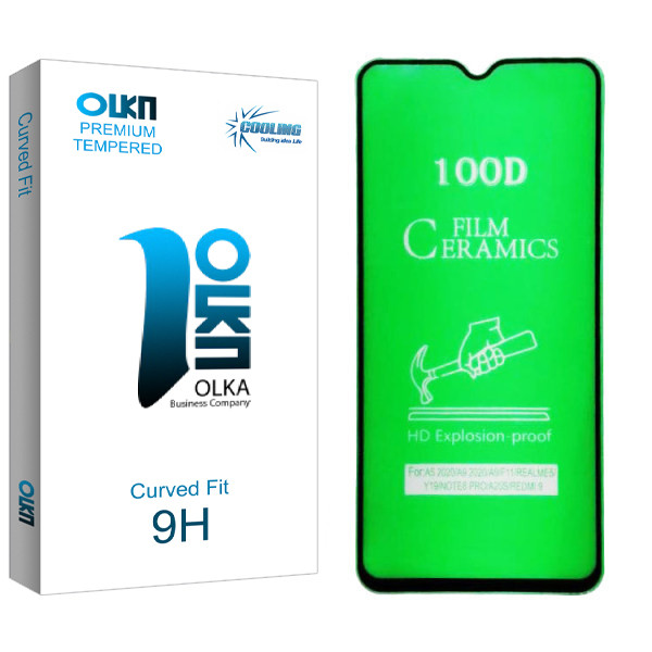 محافظ صفحه نمایش سرامیکی کولینگ مدل Olka glass مناسب برای گوشی موبایل سامسونگ Galaxy A10/ A10s / M20