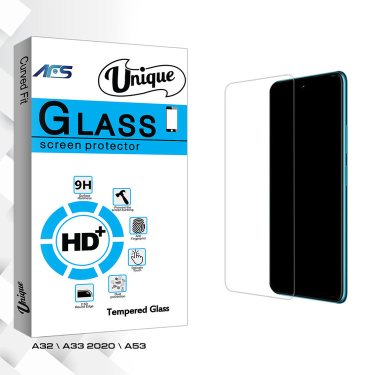 محافظ صفحه نمایش شیشه ای ای اف اس مدل Unique Glass MIX3 مناسب برای گوشی موبایل اوپو A32 \ A33 2020 \ A53