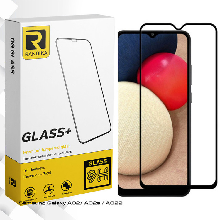 محافظ صفحه نمایش سرامیکی راندیکا مدل GLD مناسب برای گوشی موبایل سامسونگ Galaxy A02/ A02s / A022
