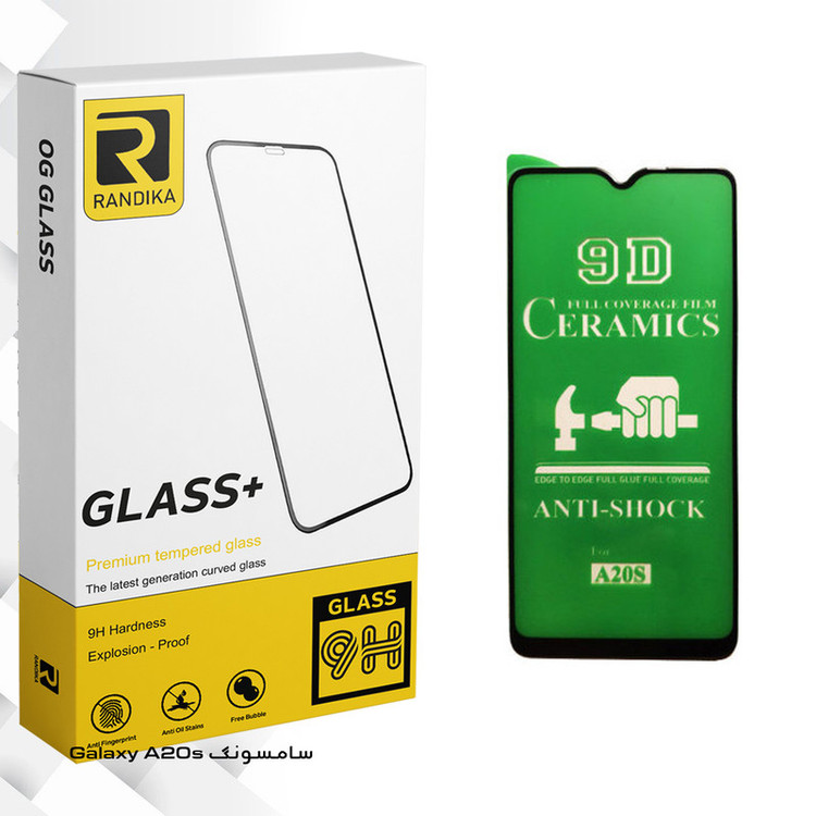 محافظ صفحه نمایش سرامیکی راندیکا مدل GLD مناسب برای گوشی موبایل سامسونگ Galaxy A20s