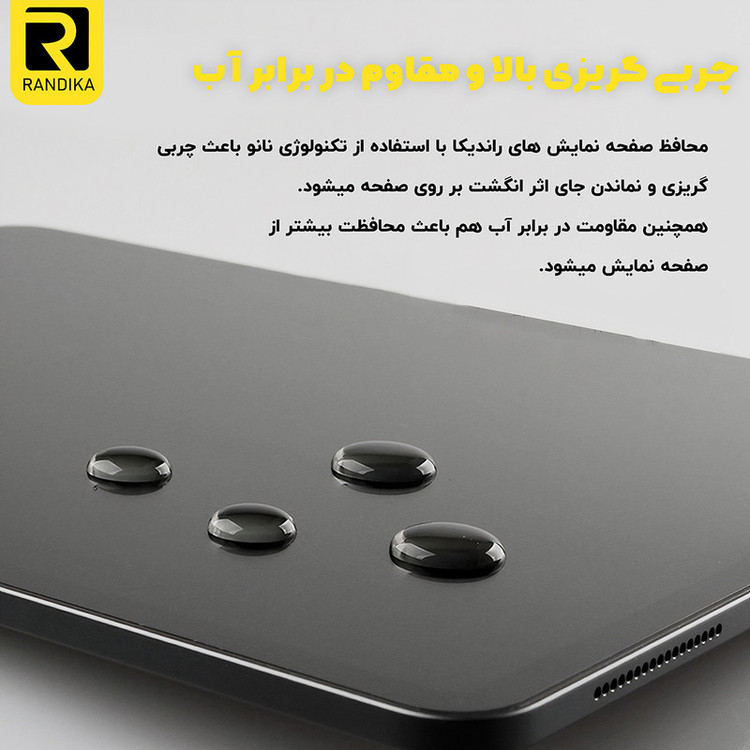 محافظ صفحه نمایش سرامیکی راندیکا مدل GLD مناسب برای گوشی موبایل سامسونگ Galaxy A20s