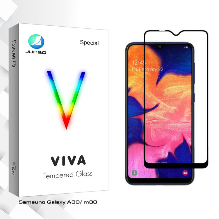 محافظ صفحه نمایش جانبو مدل Viva Glass مناسب برای گوشی موبایل سامسونگ Galaxy A30/ m30