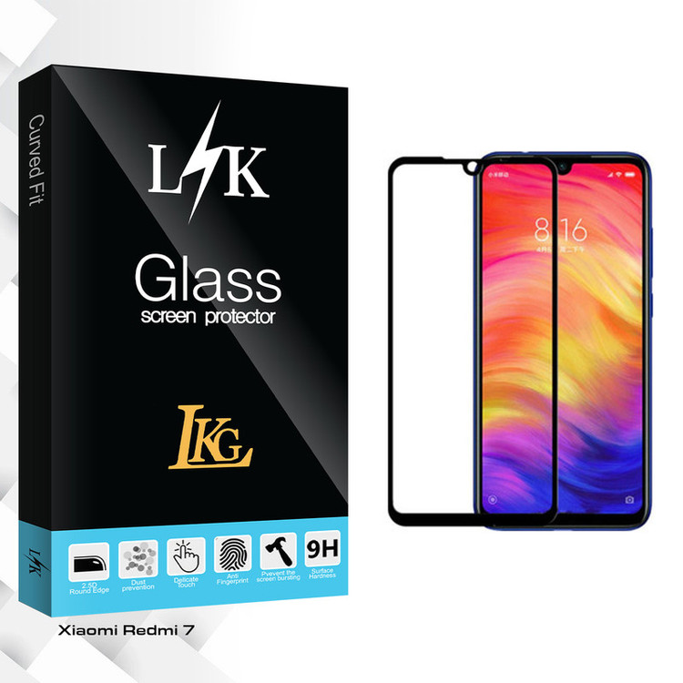 محافظ صفحه نمایش ال کا جی مدل LK Glass مناسب برای گوشی موبایل شیائومی Redmi 7