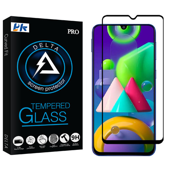 محافظ صفحه نمایش پی کی مدل Delta Glass مناسب برای گوشی موبایل سامسونگ Galaxy M21