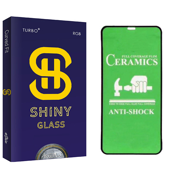 محافظ صفحه نمایش سرامیکی آتوچبو مدل Shiny Glass مناسب برای گوشی موبایل اپل Iphone 11 Pro Max