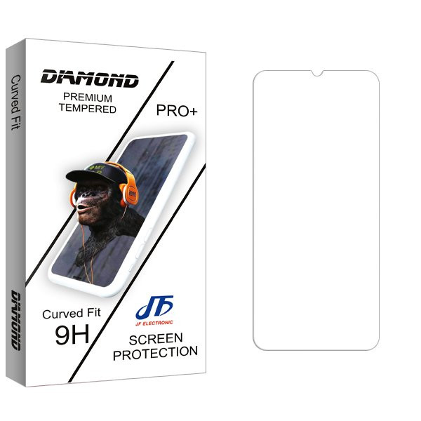 محافظ صفحه نمایش جی اف مدل Diamond مناسب برای گوشی موبایل ویوو Y02S