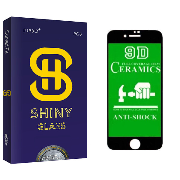 محافظ صفحه نمایش آتوچبو مدل Shiny Glass مناسب برای گوشی موبایل اپل IPHONE 7 PLUS