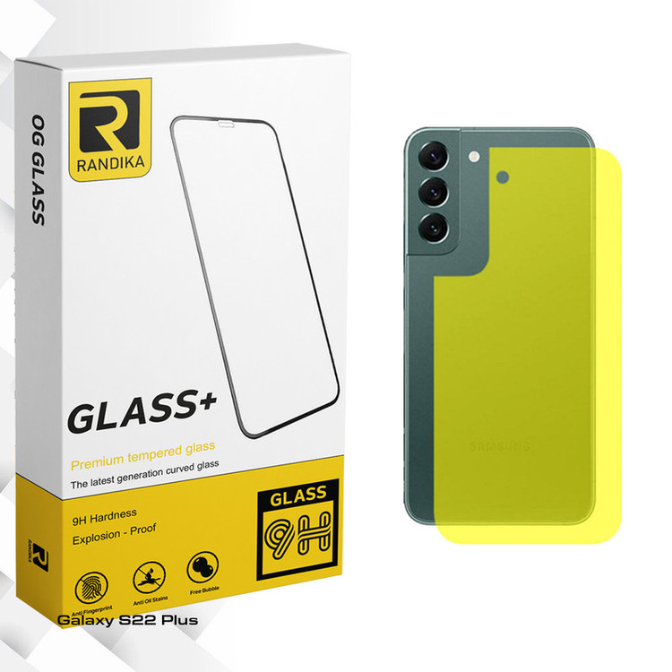 محافظ پشت گوشی راندیکا مدل Randika Glass SFLL مناسب برای گوشی موبایل سامسونگ Galaxy S22 Plus