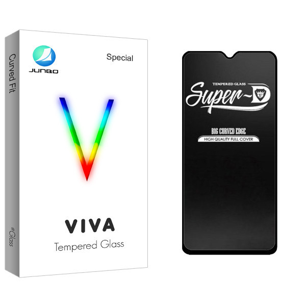 محافظ صفحه نمایش شیشه ای جانبو مدل Viva Glass Super-D مناسب برای گوشی موبایل شیائومی Note 8