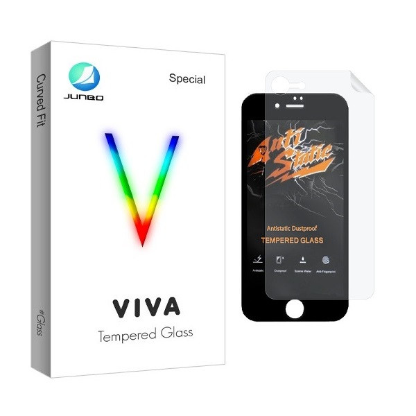 محافظ صفحه نمایش جانبو مدل 2ASN مناسب برای گوشی موبایل اپل iPhone 6 به همراه محافظ پشت گوشی