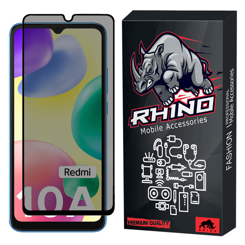 محافظ صفحه نمایش حریم شخصی راینو مدل R-Privacy مناسب برای گوشی موبایل شیائومی Redmi 10A