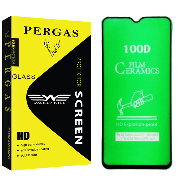 محافظ صفحه نمایش سرامیکی وایلی نایس مدل Pergas Glass مناسب برای گوشی موبایل سامسونگ Galaxy A30/ A30s / A31