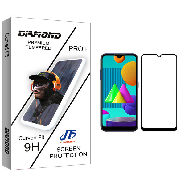 محافظ صفحه نمایش جی اف مدل Diamond glass مناسب برای گوشی موبایل سامسونگ Galaxy M01