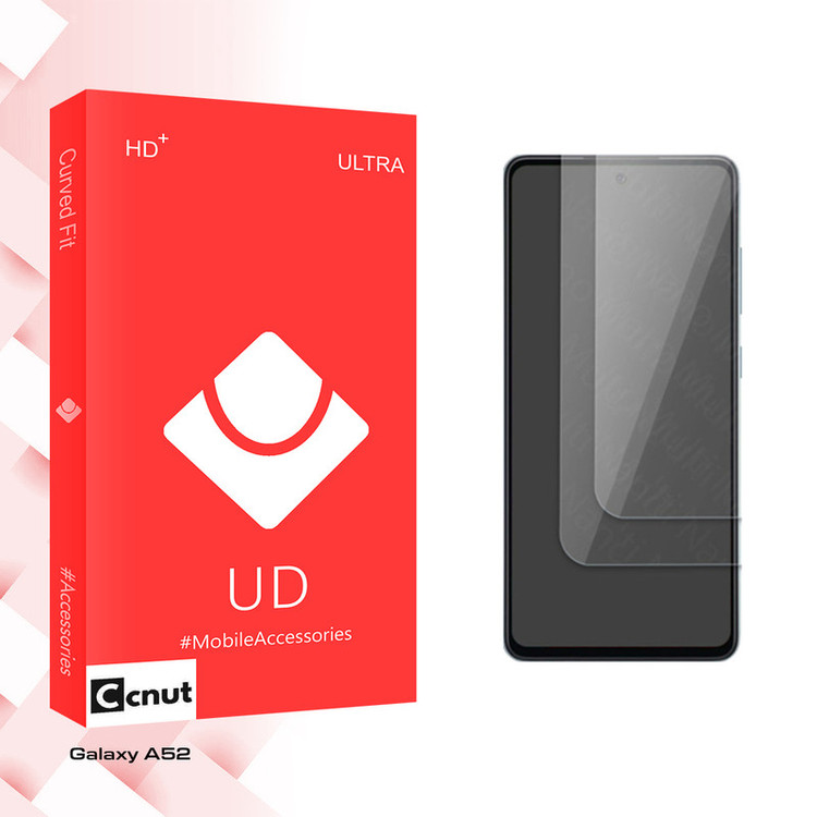 محافظ صفحه نمایش کوکونات مدل UD Ultra مناسب برای گوشی موبایل سامسونگ Galaxy A52 بسته دو عددی