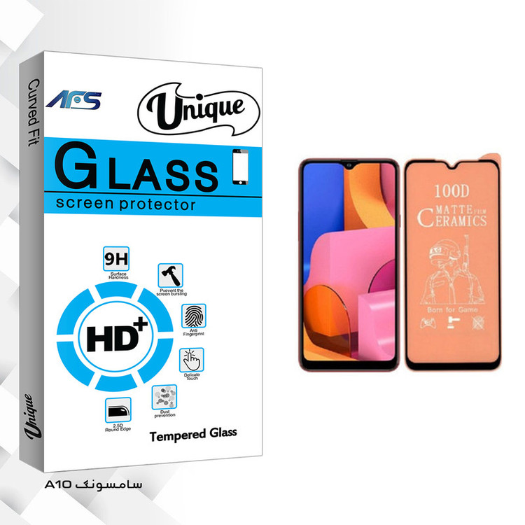 محافظ صفحه نمایش مات ای اف اس مدل Unique Glass مناسب برای گوشی موبایل سامسونگ Galaxy A10