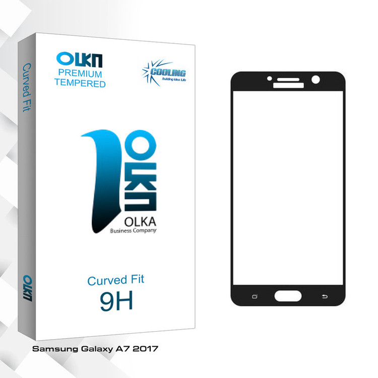 محافظ صفحه نمایش کولینگ مدل Olka glass مناسب برای گوشی موبایل سامسونگ Galaxy A7 2017