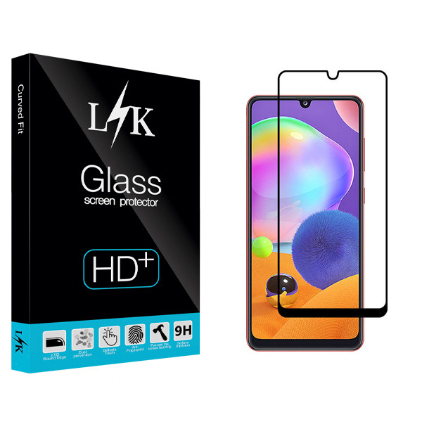 محافظ صفحه نمایش ال کی مدل +HD مناسب برای گوشی موبایل سامسونگ Galaxy A31