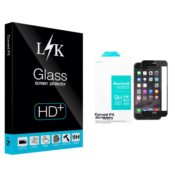 محافظ صفحه نمایش مات ال کی مدل +HD مناسب برای گوشی موبایل اپل Iphone 6/ 6s / 7 / 8