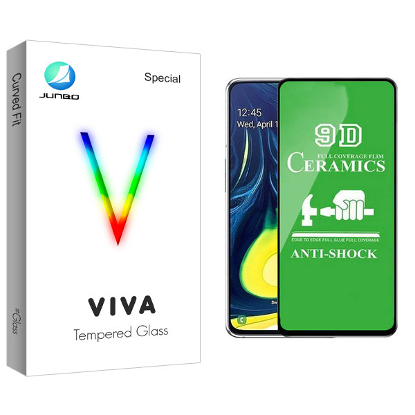 محافظ صفحه نمایش 9D جانبو مدل Viva Glass مناسب برای گوشی موبایل اپل Iphone 11pro max