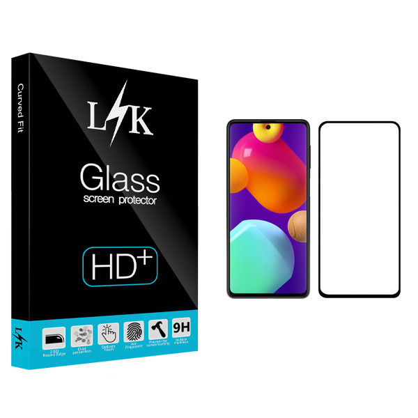 محافظ صفحه نمایش ال کی مدل Hard glass مناسب برای گوشی موبایل سامسونگ Galaxy M62