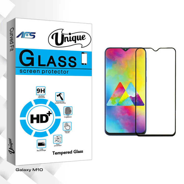 محافظ صفحه نمایش ای اف اس مدل Unique Glass مناسب برای گوشی موبایل سامسونگ Galaxy M10