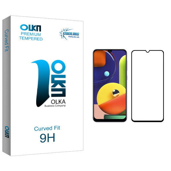 محافظ صفحه نمایش کولینگ مدل Olka glass مناسب برای گوشی موبایل سامسونگ Galaxy A50s