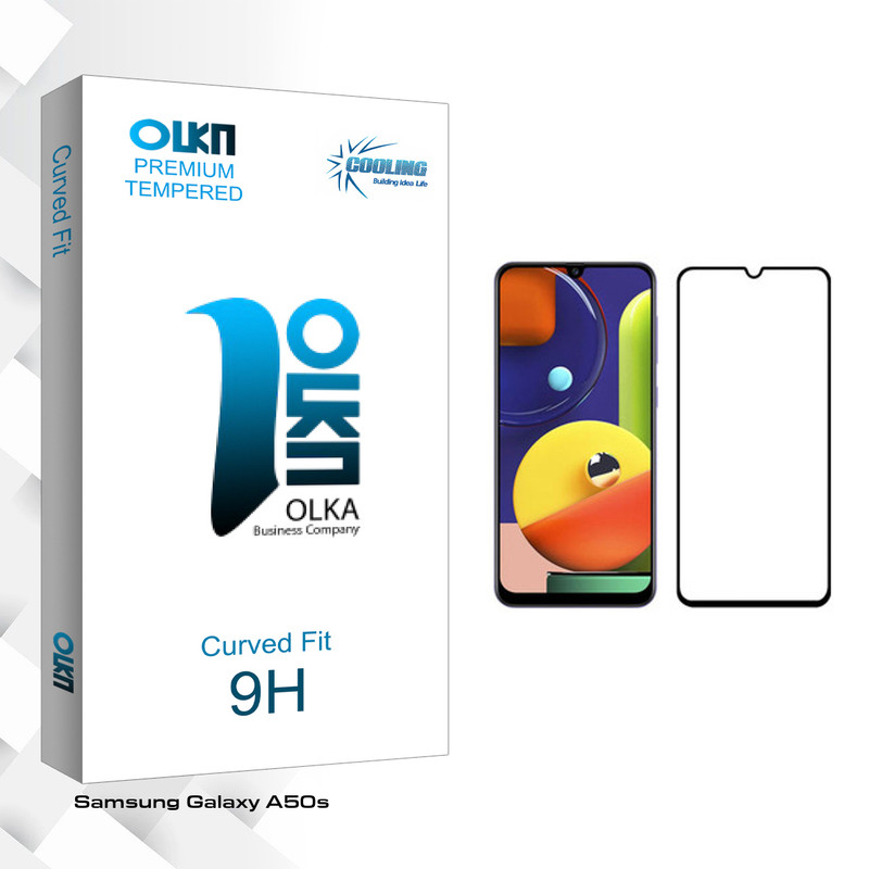 محافظ صفحه نمایش کولینگ مدل Olka glass مناسب برای گوشی موبایل سامسونگ Galaxy A50s