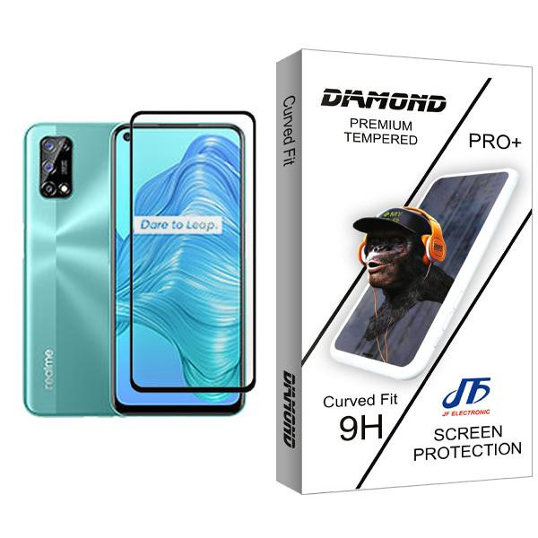 محافظ صفحه نمایش جی اف مدل Diamond Glass MIX001 مناسب برای گوشی موبایل ریلمی V5 5G