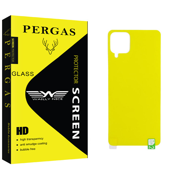 محافظ پشت گوشی وایلی نایس مدل Pergas Glass مناسب برای گوشی موبایل سامسونگ Galaxy A12