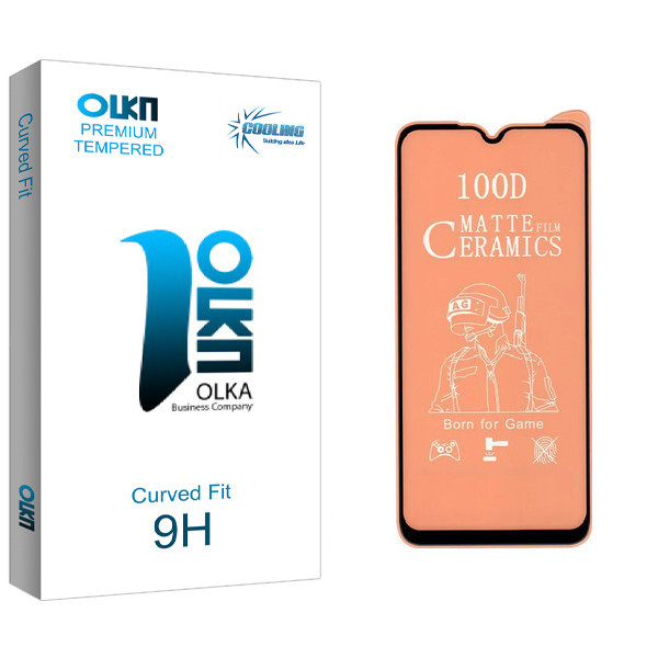 محاظ صفحه نمایش مات کولینگ مدل Olka glass مناسب برای گوشی موبایل سامسونگ Galaxy A20S