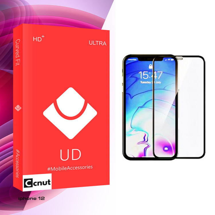 محافظ صفحه نمایش کوکونات مدل UD Glass مناسب برای گوشی موبایل اپل iphone 12