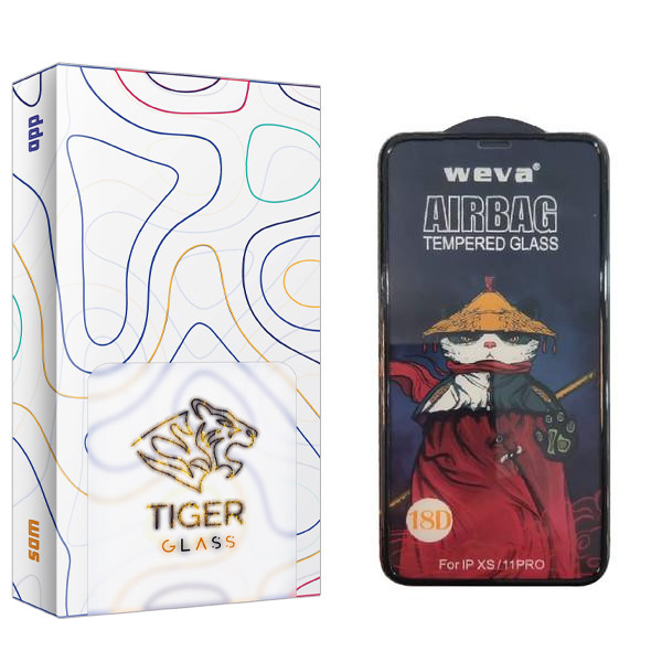 محافظ صفحه نمایش تایگر گلس مدل SAM2 Air Bag مناسب برای گوشی موبایل اپل iPhone 12 Pro