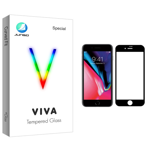 محافظ صفحه نمایش جانبو مدل Viva Glass مناسب برای گوشی موبایل اپل iPhone SE 2020