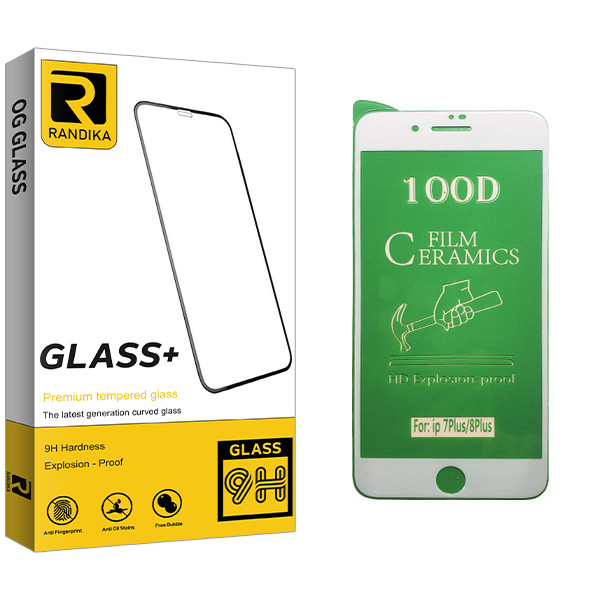 محافظ صفحه نمایش سرامیکی راندیکا مدل GLD مناسب برای گوشی موبایل اپل iPhone 7 Plus