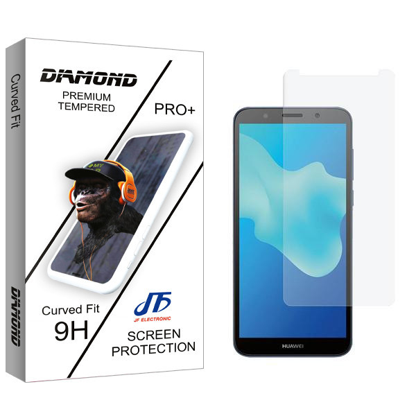 محافظ صفحه نمایش جی اف مدل Diamond مناسب برای گوشی موبایل هوآوی Y5 Prime 2018
