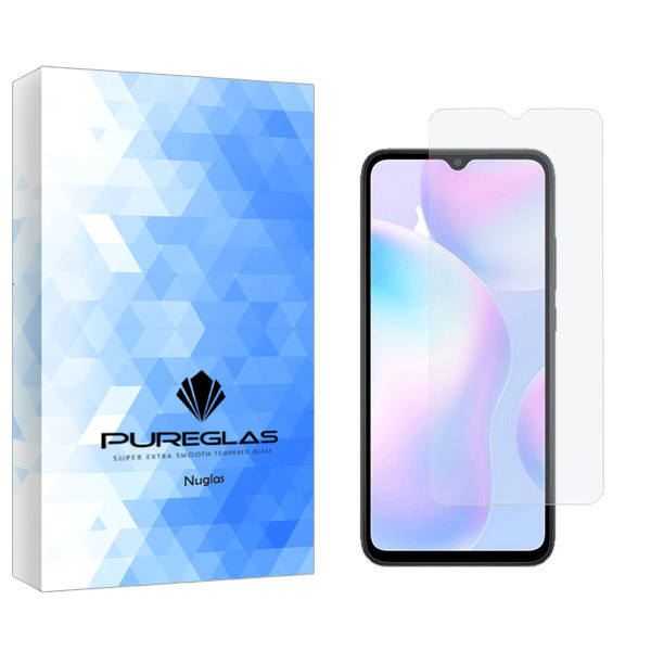 محافظ صفحه نمایش پیور گلس مدل NuGlas2 مناسب برای گوشی موبایل شیائومی Redmi 9A