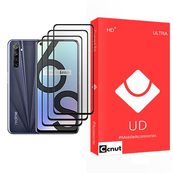 محافظ صفحه نمایش کوکونات مدل UD Ultra MIX003 مناسب برای گوشی موبایل ریلمی 6S بسته سه عددی