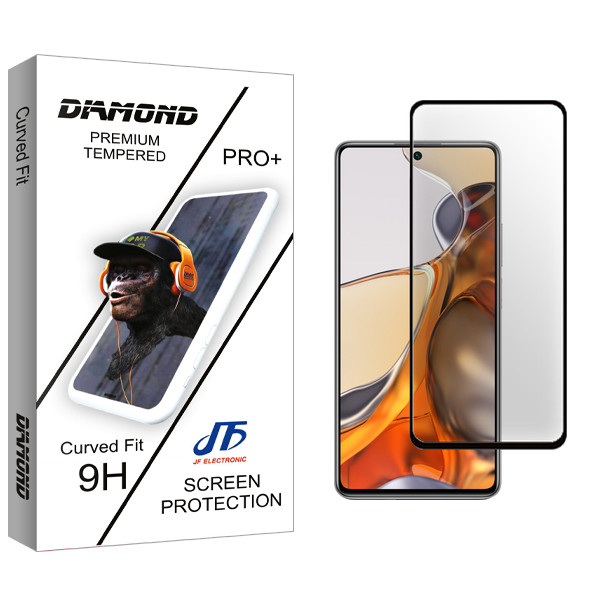 محافظ صفحه نمایش سرامیکی جی اف مدل Diamond Glass مناسب برای گوشی موبایل شیائومی 11T Pro 5G 2107113SG