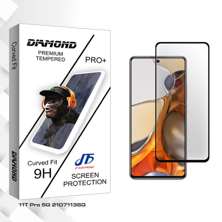 محافظ صفحه نمایش سرامیکی جی اف مدل Diamond Glass مناسب برای گوشی موبایل شیائومی 11T Pro 5G 2107113SG