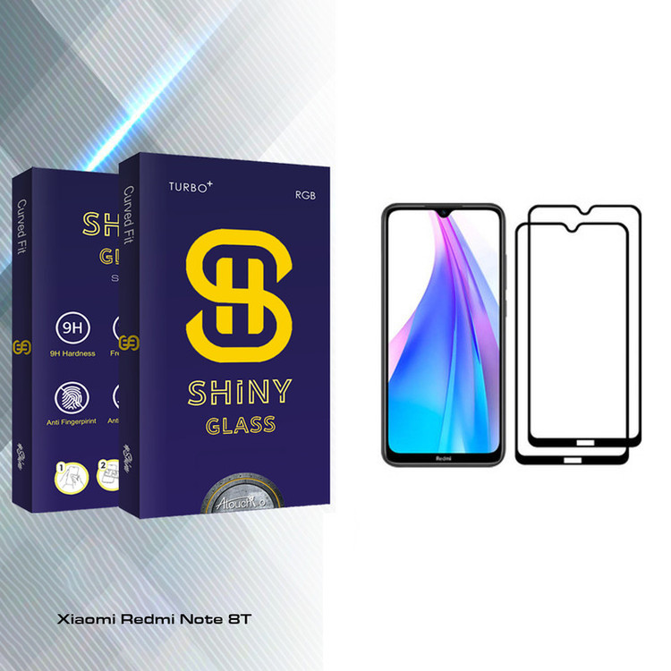 محافظ صفحه نمایش آتوچبو مدل Shiny Glass مناسب برای گوشی موبایل شیائومی Redmi Note 8T بسته دو عددی