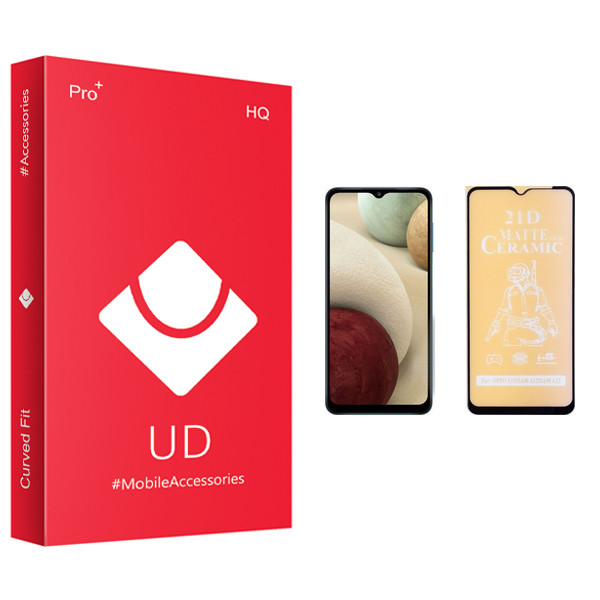 محافظ صفحه نمایش سرامیکی یو دی مدل HQ مناسب برای گوشی موبایل سامسونگ Galaxy A12